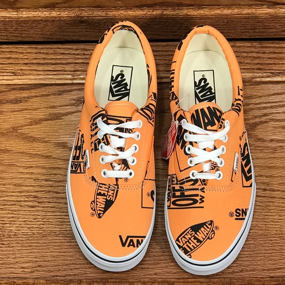 Vans Era Logo Mix Tangerine Black - Picture 5 of 8